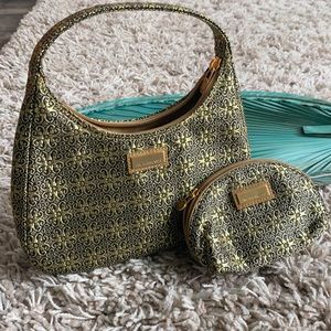 Unique Jim Thompson Tapestry Handbag & Pouch